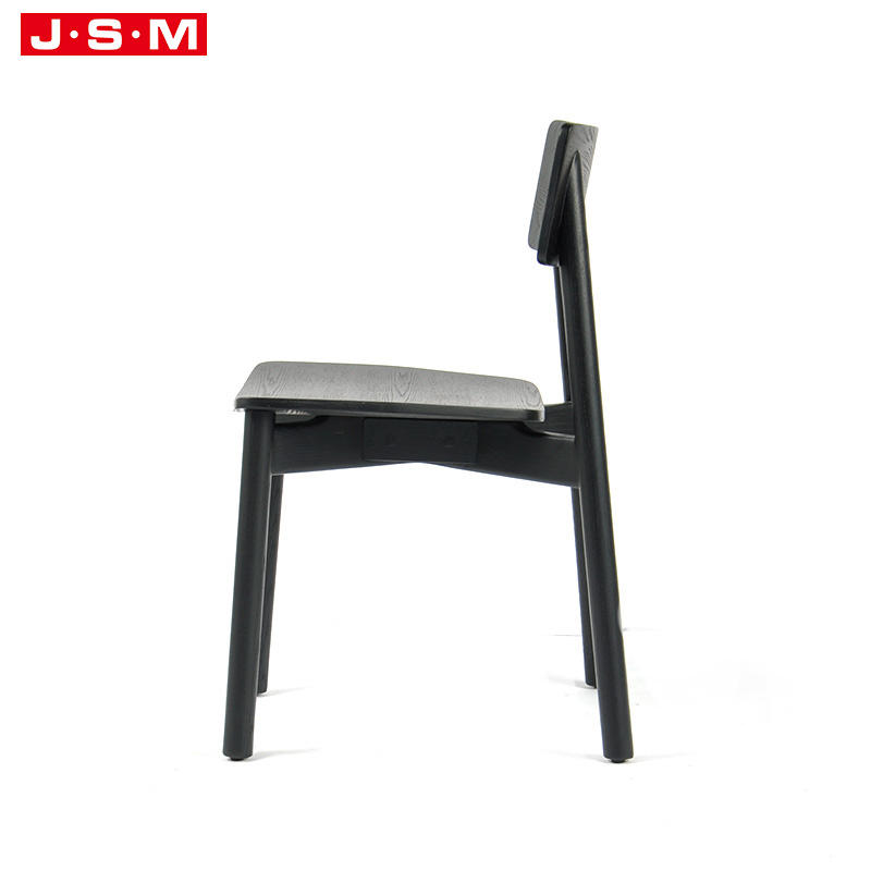 Luxury Ash Timber Base Outdoor Italian Wooden Restaurant Dining Chair