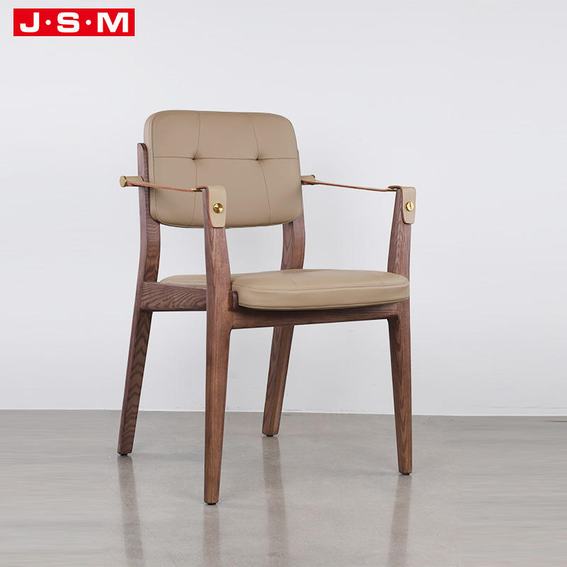 High Quality Velvet Fabric Black Wishbone Legs Strap Leather Outdoor Kitchen Cowhide Wooden Dining Chairs