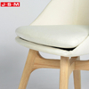 Luxury Furniture Wood Foam And Fabric Nordic Royal White Single Dining Chairs