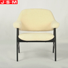 Modern Wooden Frame Upholstered Armchair Lounge Leisure Chairs For Home