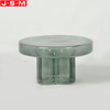 Contemporary Any Color Is Available Customization Coffee Table Set Round Tempered Glass Side Table