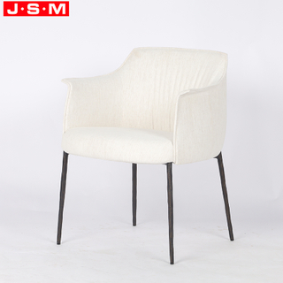 Dining Chair Dining Room Chair Dining Chair Cushions Molded Foam with Fabric Iron Feet