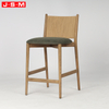 Sillas Para bar Wooden Kitchen Stool Seat 66 cm High Stool Nordic Comfortable bar Chairs for Kitchen