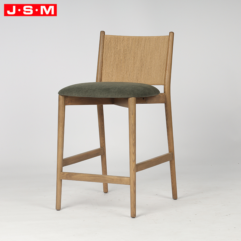 Sillas Para bar Wooden Kitchen Stool Seat 66 cm High Stool Nordic Comfortable bar Chairs for Kitchen