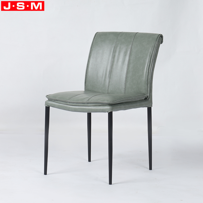 cushion seat Leather Seat Dining Chair Ash Timber Base Dining Chair For Dining Room