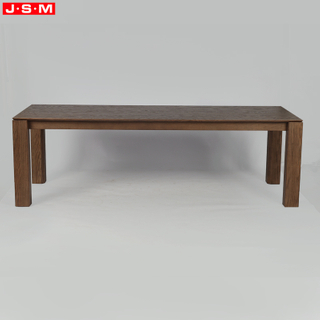 Salle Manger Nordic Solid Wood High Quality Ready Assemble Modern Furniture Dining Room 6 Seater Dining Table for Home Use