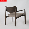 Living Room Cushion Fabric Armchair Accent Chair High Plywood Back with Veneer,cushion Seat
