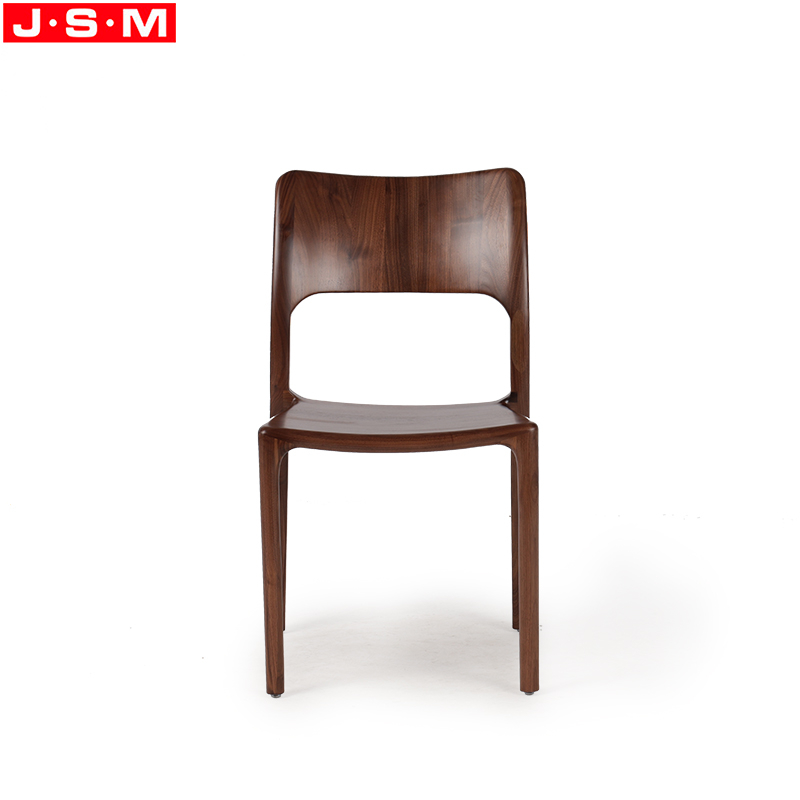 American walnut Upholstered Luxury Living Room Furniture Leisure Dining Chair