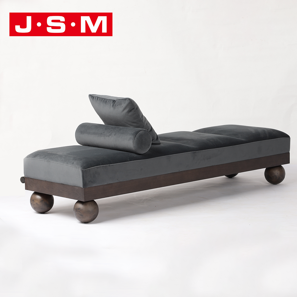 Home Decorative Cushion Seat Upholstered Bench Cushion Seat Long Bench Sofa