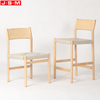Hot Selling Leather Seat Dining Chair Ash Timber Base Dining Chair For Dining Room