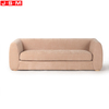Customized Colors Villa Home Indoor Ash Timber Base Simple Design Sofa For Living Room