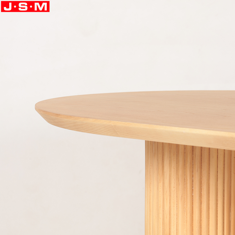 Best Selling New Design Home Furniture Ash Timber Base Dining Table For Dining Room