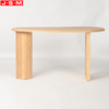 Indoor Wooden Ash Timber Frame Table Popular Style Desk For Bedroom Living Room