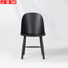 Restaurant Nordic Furniture Plywood Ash Veneer Wooden Dining Room Modern Luxury Black Dining Chairs