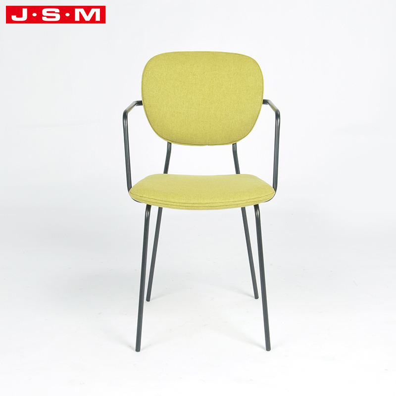 Modern Furniture Outdoor Lodge Bistro Garden Restaurant Single Iron Dining Chair