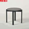 Contemporary Ash Timber Frame Bar Stool Simple Low Bar Stool Without Footrest