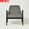 Fashion Design Outdoor Garden Solid Wood Chair Ash Timber Base Office Building Armchair