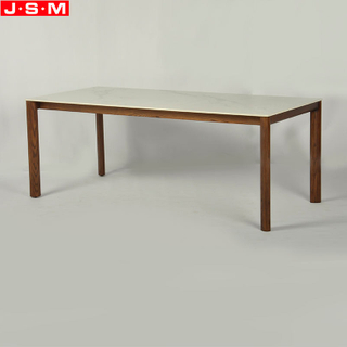Nordic Rock Slab Table Top Large Apartment Restaurant Dining Table