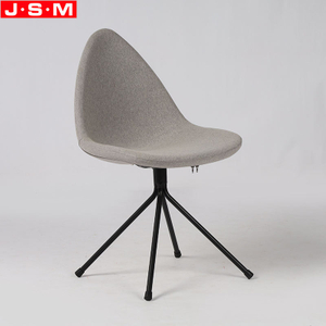 Customized Commerical Dining Upholester Chair Metal Legs Molded Foam Dining Chair For Office