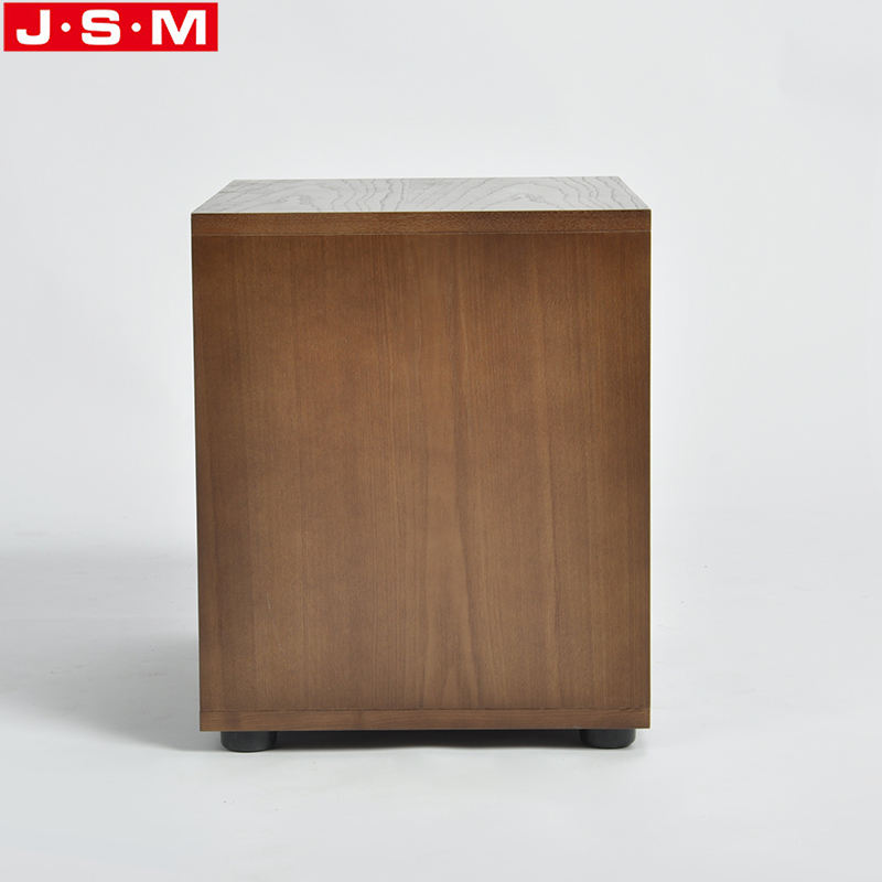 Good Price Veneer Carcase Night Stand Home Bedroom Furniture Wooden Bedside With Drawer