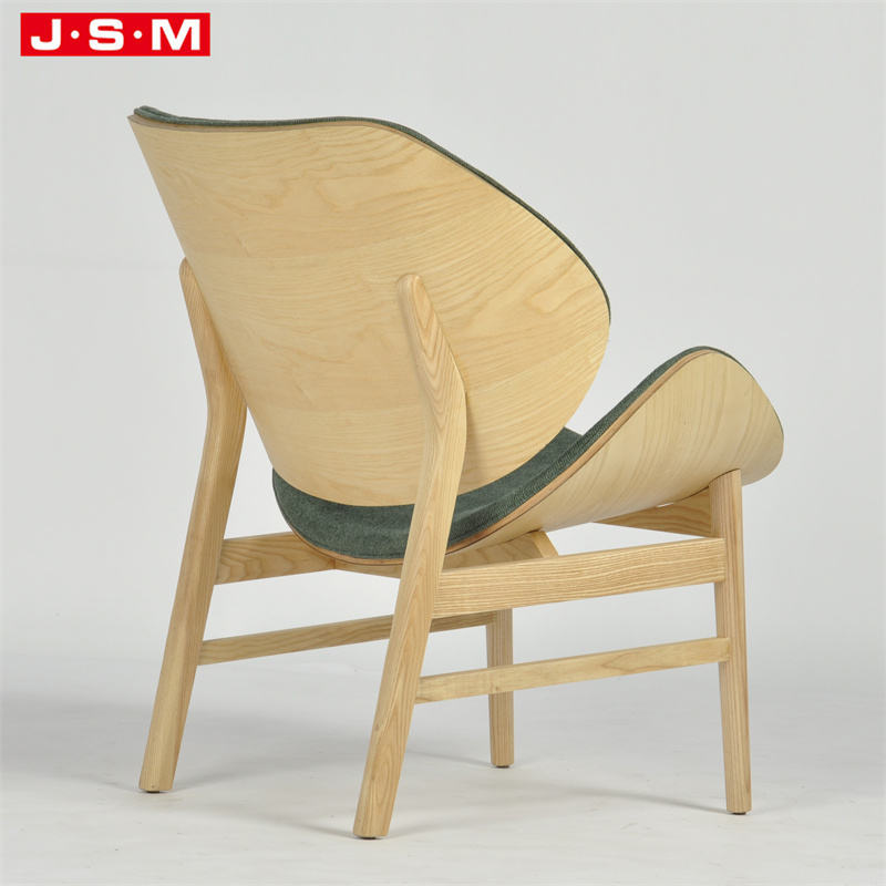 New Product Cafe Chair Meeting Room Nordic Bent Wooden Lounge Chairs Armchair