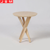 Art Leg Ash Timber Frame Modern Coffee Table Round Wooden Coffee Table Modern Tea Table