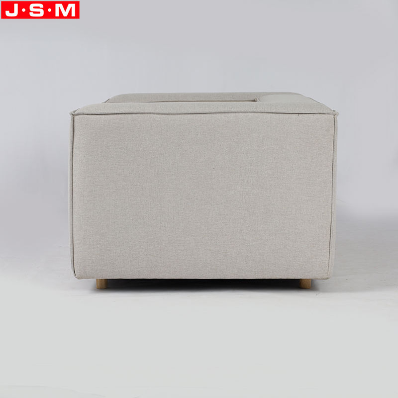 High Quality Living Room Furniture Lounge Sofa Italian Wooden Frame Fabric Sofa
