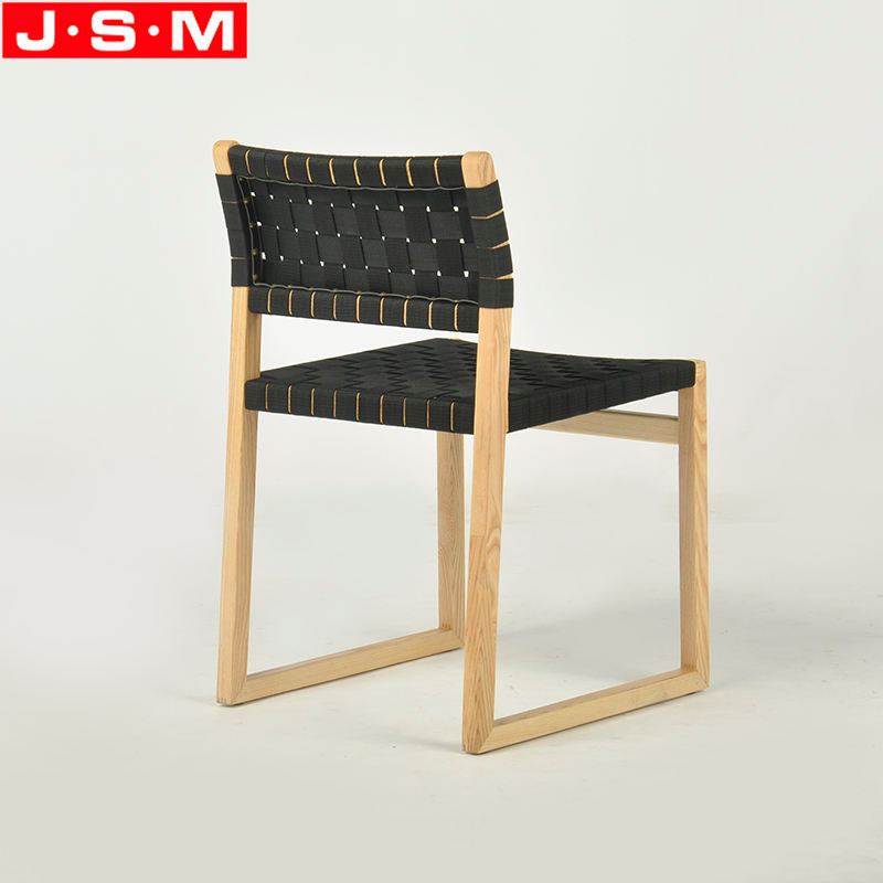 Chinese Weave Seat And Back Chair Ash Timber Frame Rattan Dining Chair