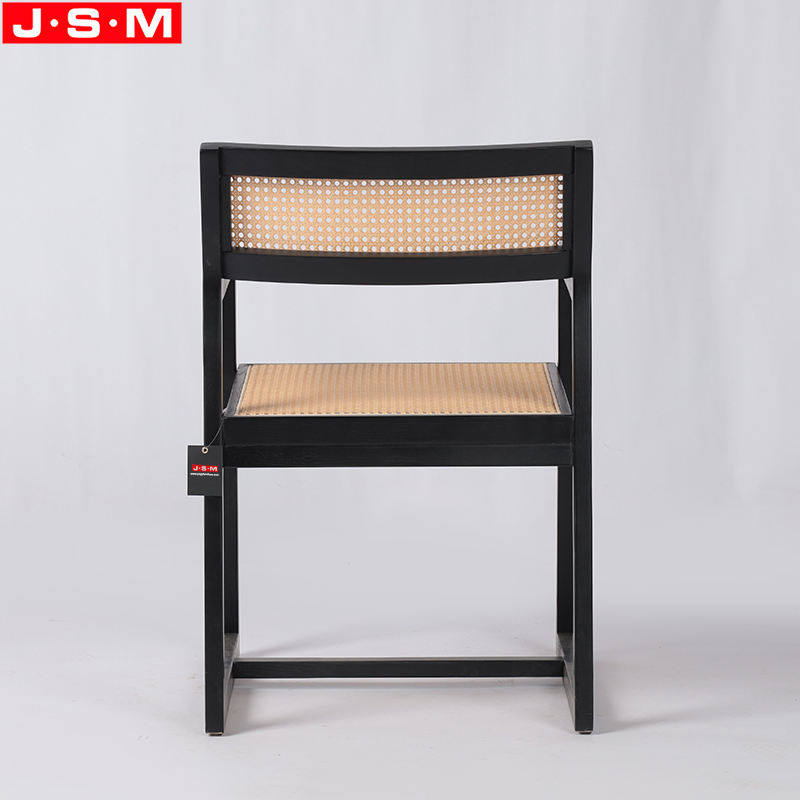 Chinese Style Chair Rattan Wooden Furniture Restaurant Dining Room Chair