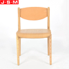 Luxury Farmhouse Dining Room Outdoor High Back Solid Wooden Dining Chair