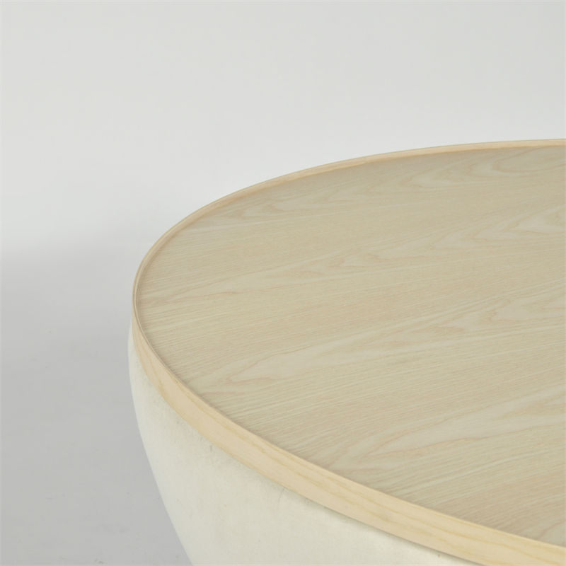 New 2022 Designer Round Wooden Outdoor Living Room Tea Coffee Table Design Tea Table Tea Wood Table