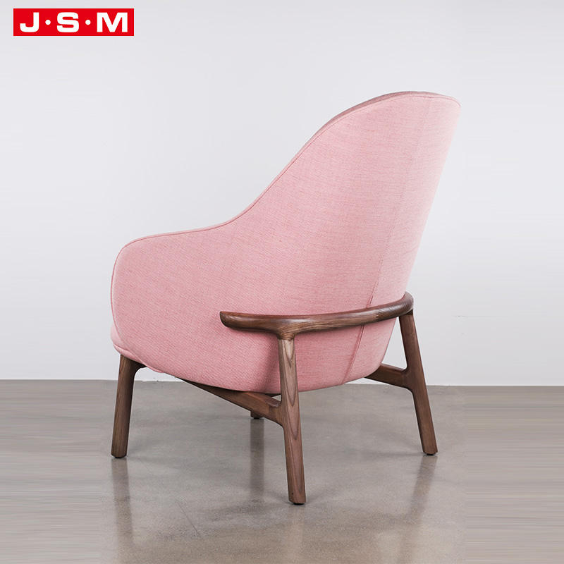 Hot Sale Modern Velvet Wooden Restaurant Room Furniture Retro Armchair Chair