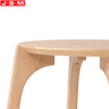 High Quality Stool Chair Modern Round Plywood Ash Veneer Ottoman Stool