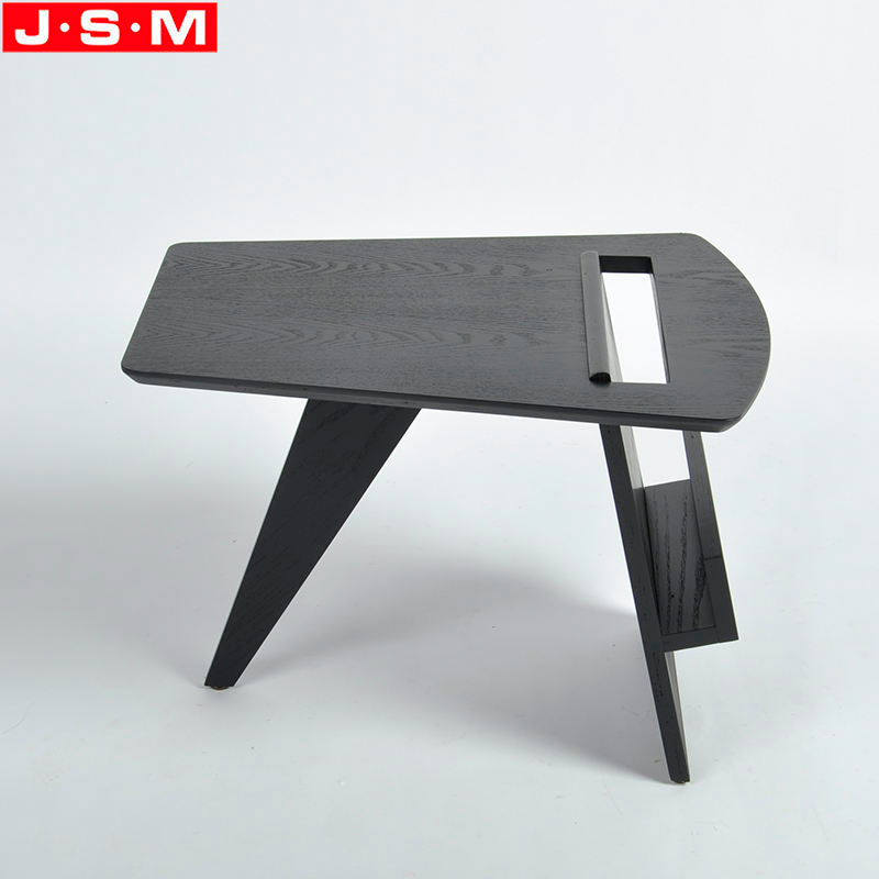 Good Price Outdoor Portable Stool Veneer Plywood Wooden Ottoman Stool