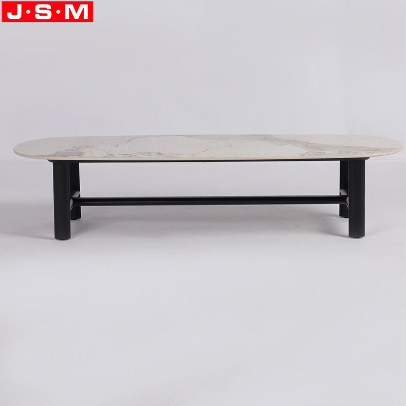 Factory Wholesale Man Made Marble Slatestone Living Room Tea Table