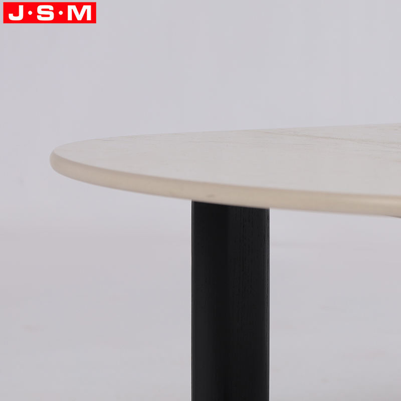Factory Wholesale Man Made Marble Slatestone Living Room Tea Table