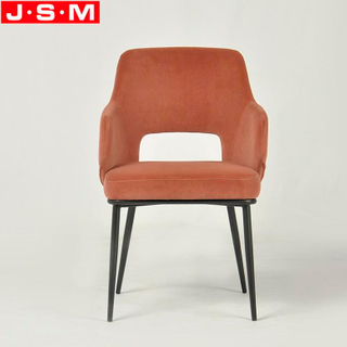 High Quality Cushion Seat Ash Timber Frame Design Armrest Dining Chair