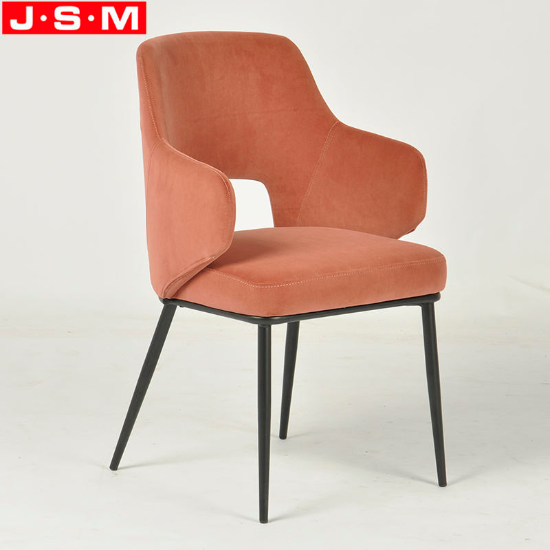 High Quality Cushion Seat Ash Timber Frame Design Armrest Dining Chair