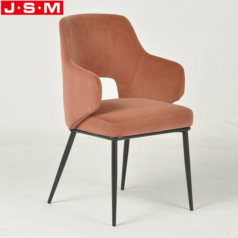High Quality Cushion Seat Ash Timber Frame Design Armrest Dining Chair