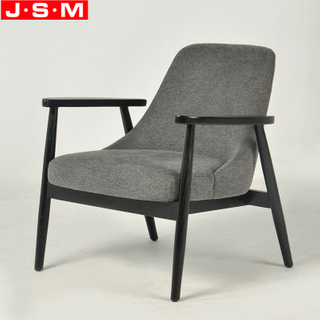 Modern Ash Timber Base Leisure Chair Wooden Frame Room Furniture Armchair