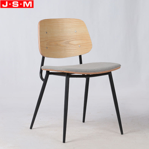 Hot Sale High Quality Metal Frame Multifunctional Steel-wood Dining Chair