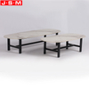 Factory Wholesale Man Made Marble Slatestone Living Room Tea Table