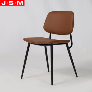 Metal Frame Soft Cushion Restaurant Cafe Chair Living Room Dining Chair