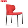 High Quality Gray Foam Fabric Restaurant Metal Chairs Hotel Dinning Chairs