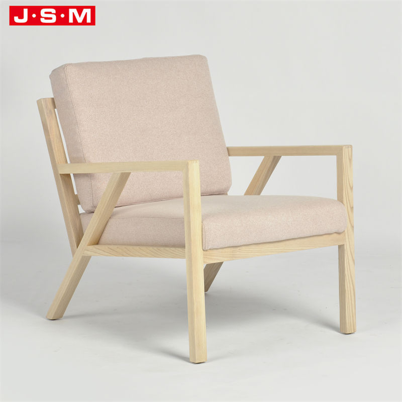 Classic Vintage Upholstered Wooden Frame Armchair Living Room Office Leisure Soft Chair