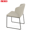 European Style Dining Room Furniture Blue Dining Chairs With Armless