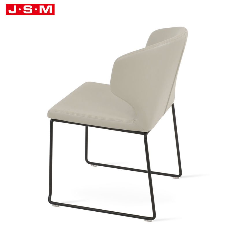 European Style Dining Room Furniture Blue Dining Chairs With Armless