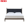 Luxury Modern Wood Comfortable Queen Size Bed Fabric Bedroom Furniture Bed