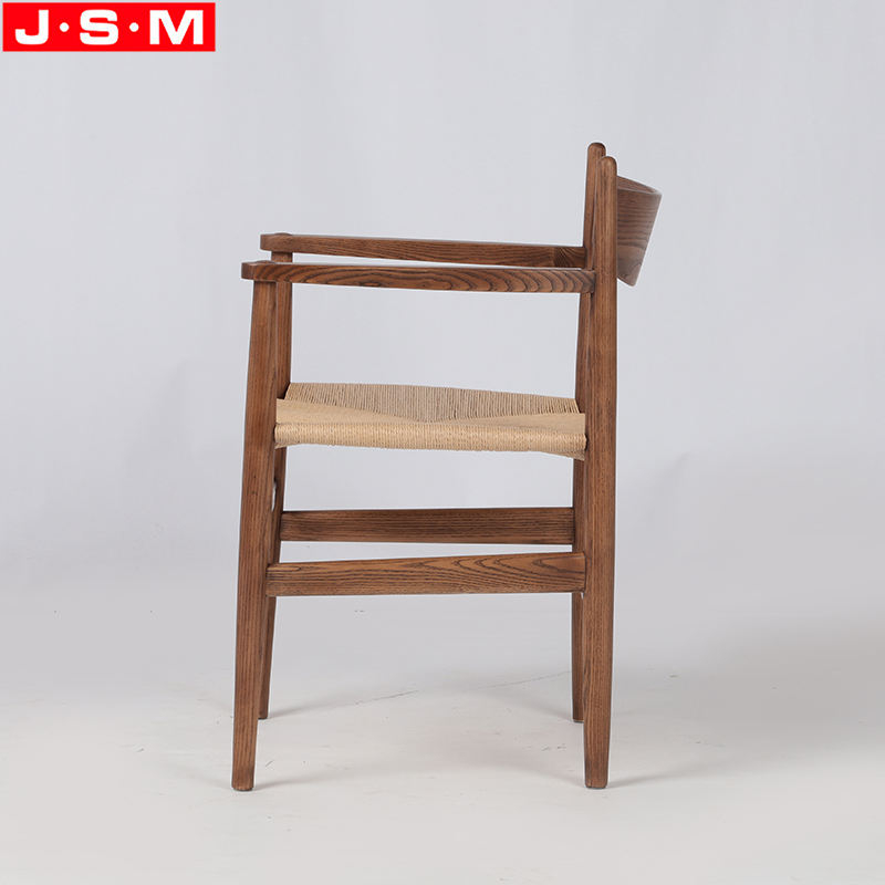 Modern Simple Design Coffee Shop Furniture Ash Dining Restaurant Wood Chair