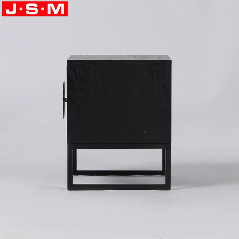 bed with side tables